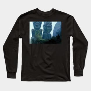 Heads Long Sleeve T-Shirt